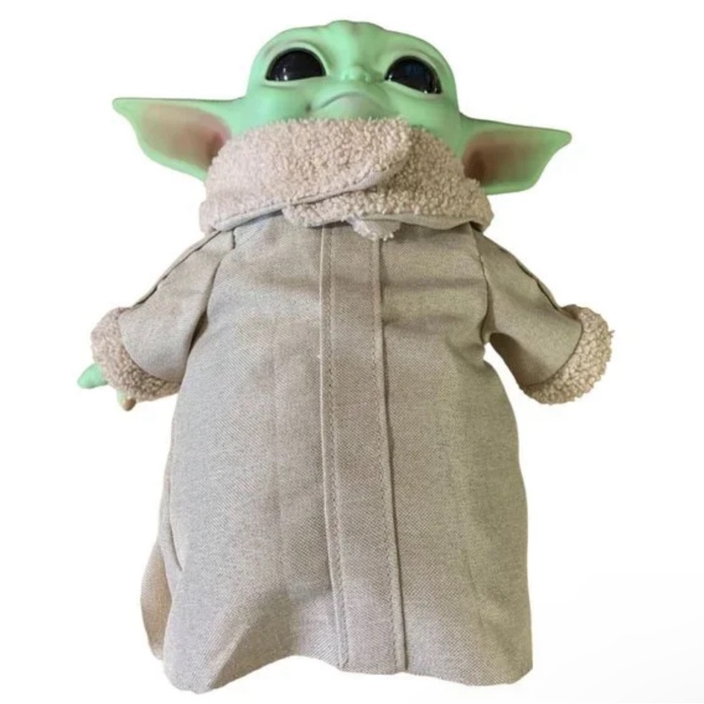 Cuddly Green and Tan Alien Plush Toy